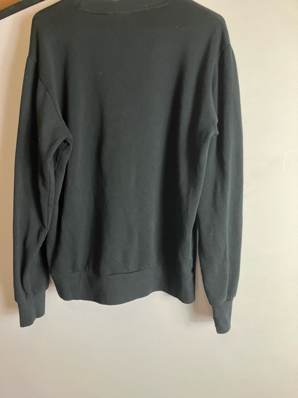 MAD Engine Black Crewneck Sweatshirt with Cream Skeleton Graphic - Picture 9 of 10